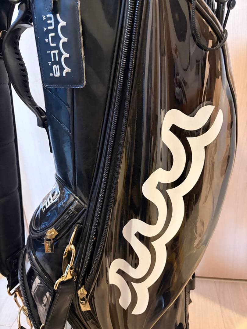 muta ゴルフキャディバッグ 黒 8