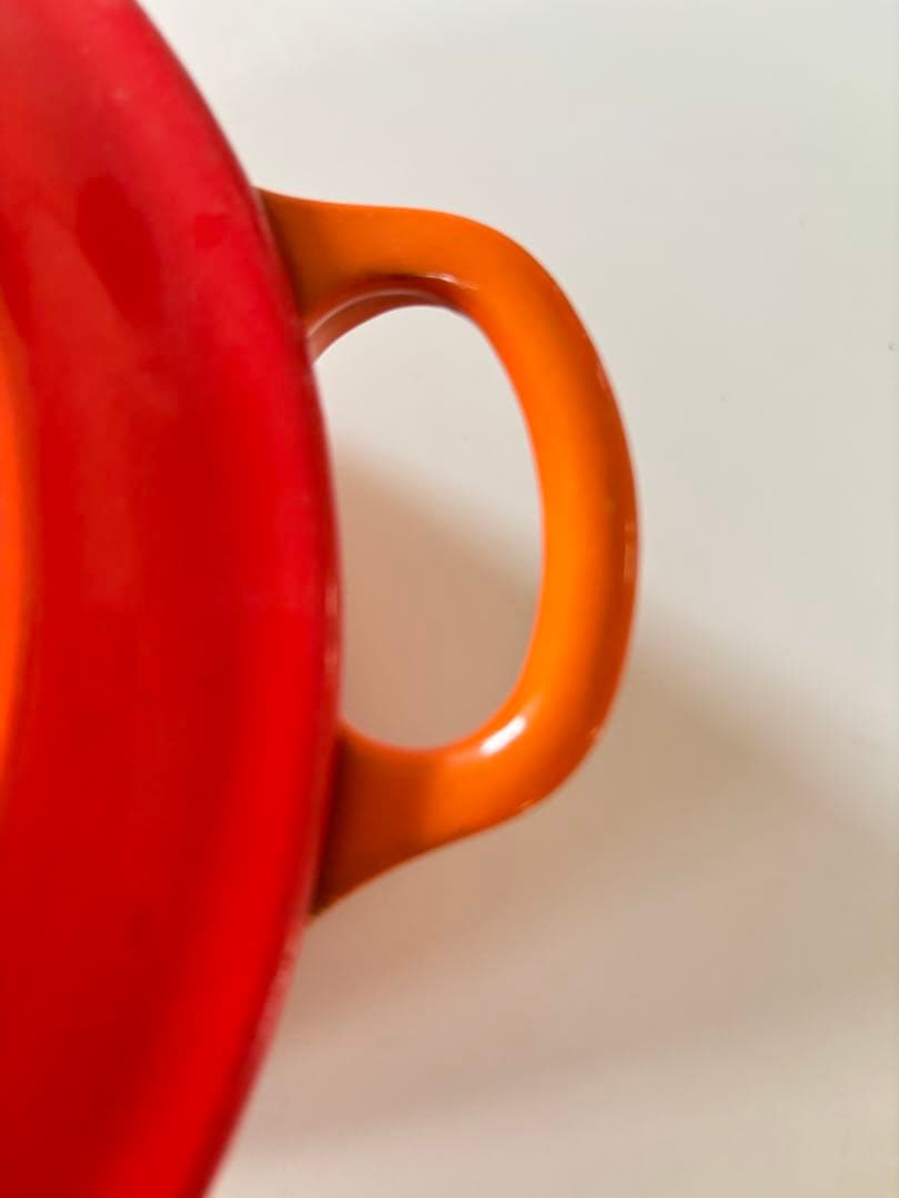 LE CREUSET オレンジ ホーロー鍋 20cm