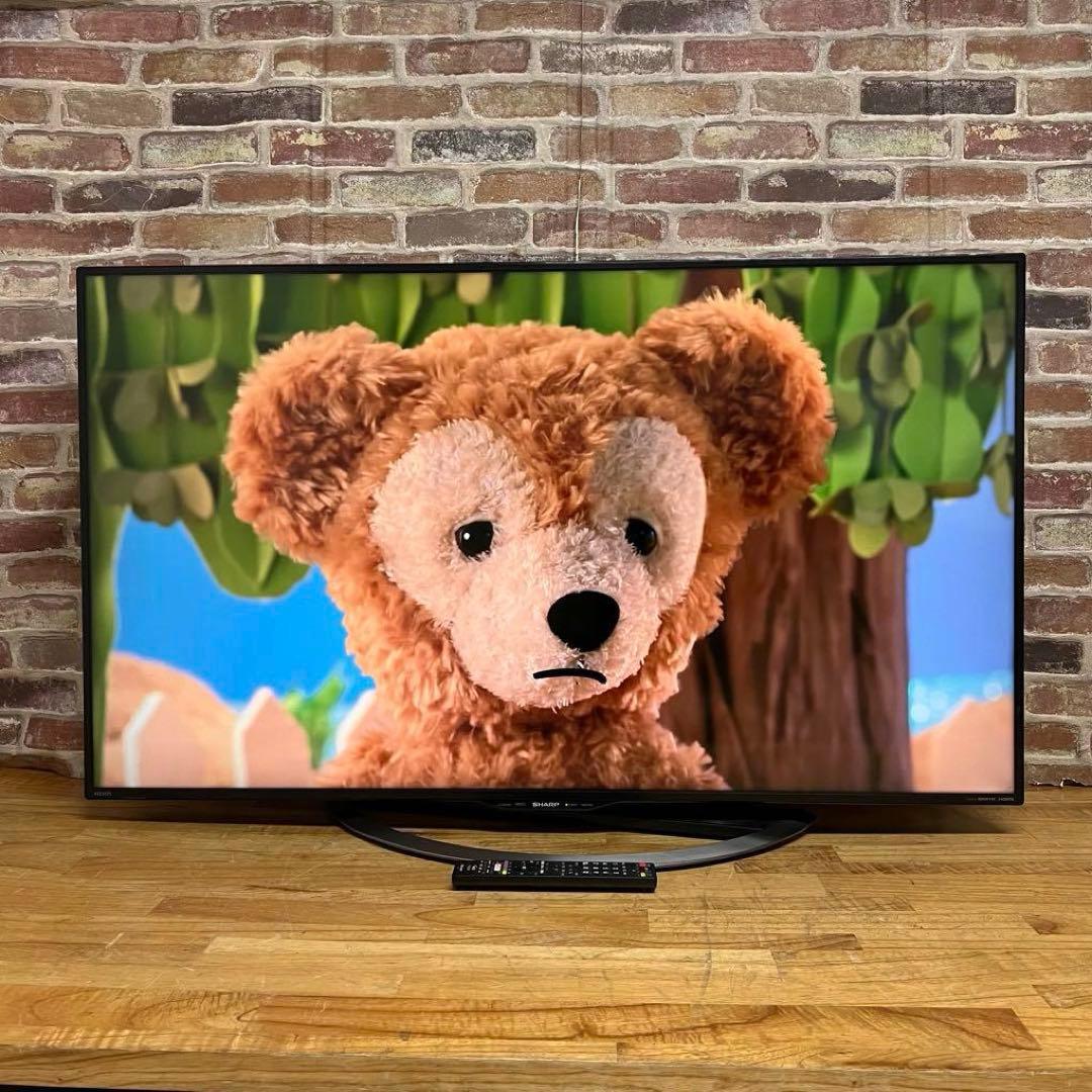 シャープ 50V型 4K 液晶テレビ AQUOS LC-50U45 動画アプリ○