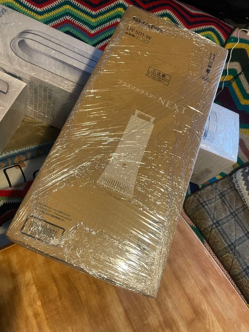 新品未使用SHARP DY-S01-W 脱臭機 ホワイト