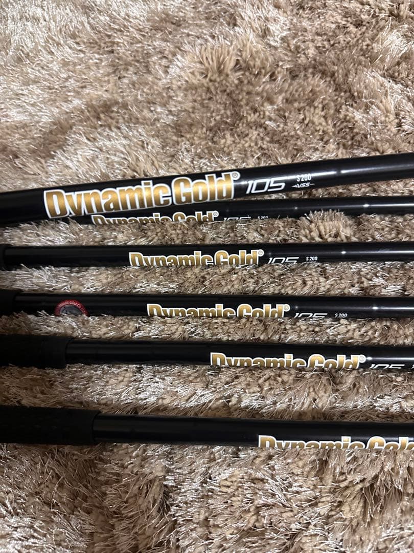 TaylorMade P-790 ブラック限定モデル　アイアンセット 6本