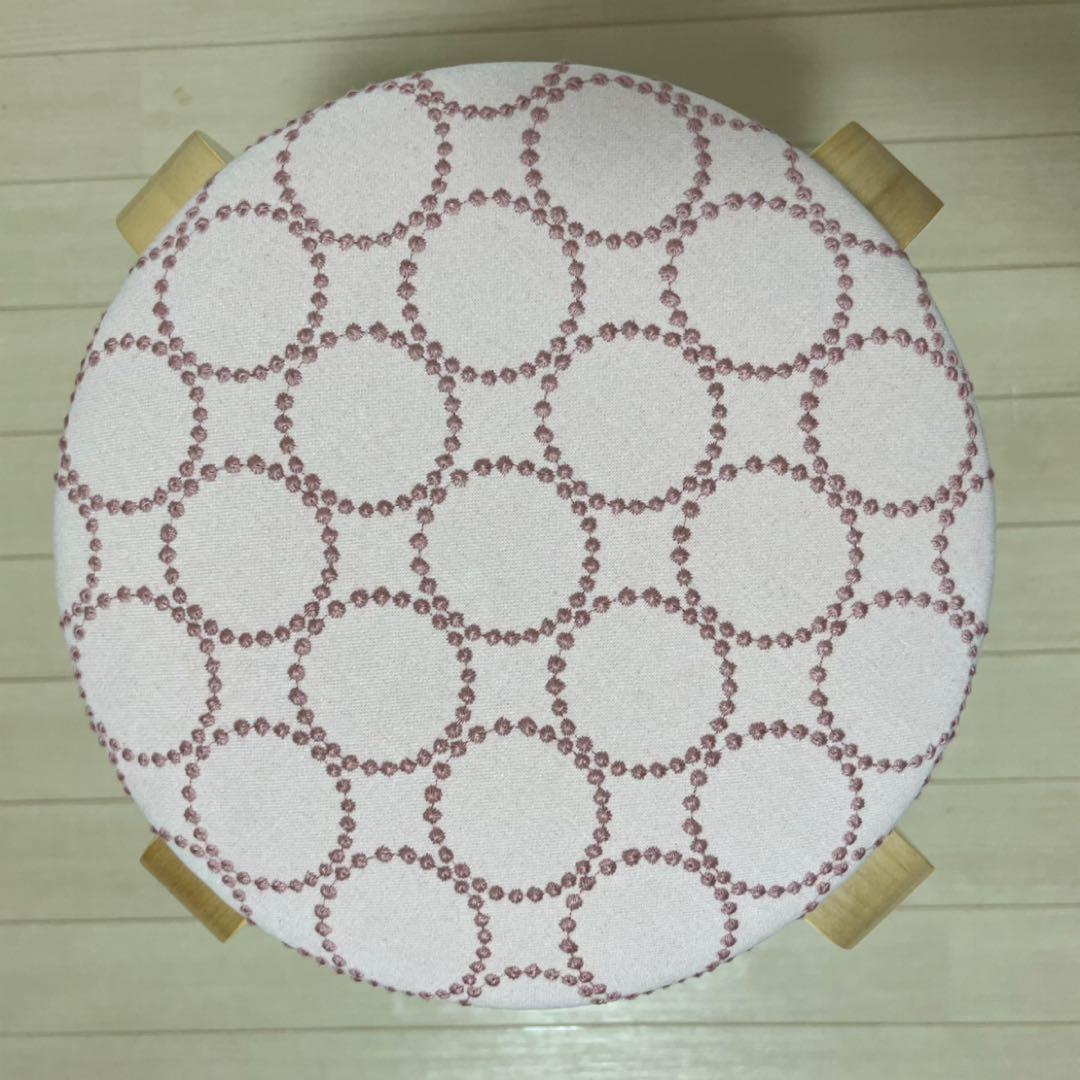 ミナペルホネン スツール タンバリン 丸椅子 【ピンクベージュ/オレンジ】 椅子