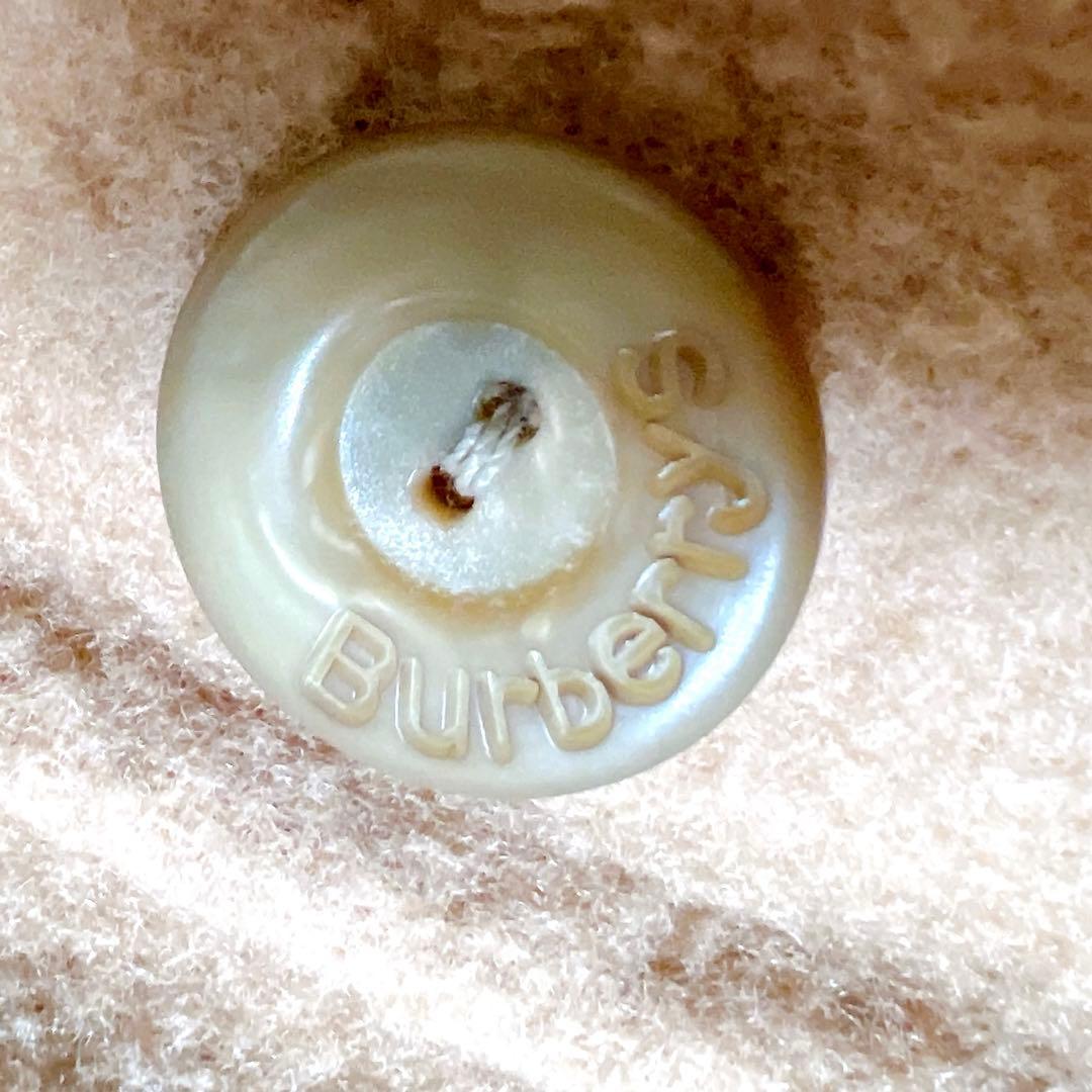 希少 BURBERRY バーバリー オールド ダブルフェイス コート チェック
