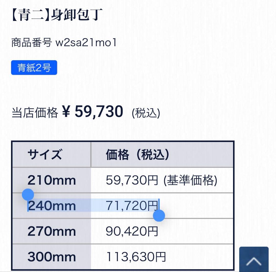 包丁　魚屋引退20本セット売り　希望価格コメントで正本　杉本　有次　正明　牛刀
