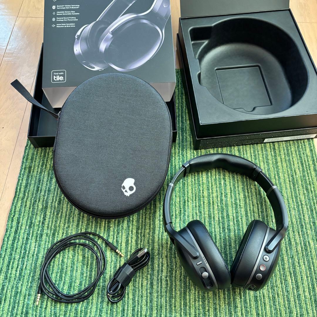 美品‼️即送‼️Skullcandy Crusher ANC ブラック