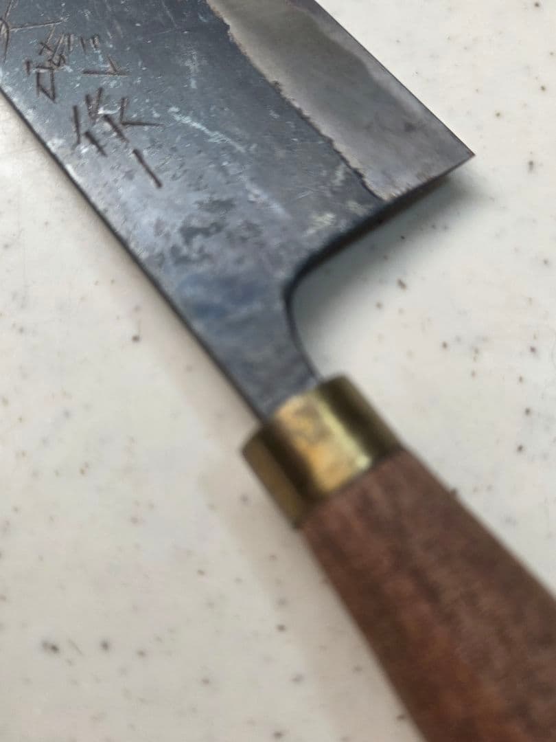 赤畠大徳　菜切り包丁　刃渡り12cm ■美品■