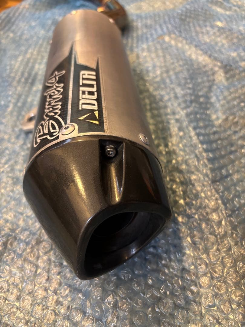 KLX125 デルタ・バレル4-S サイレンサー　マフラー