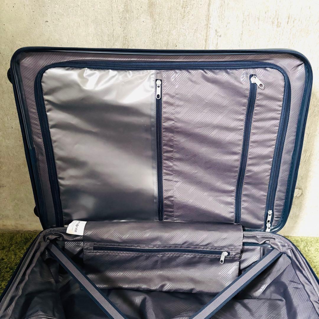 【☆希少】サムソナイト スーツケース D200 スピナー 拡張可能　ブルー