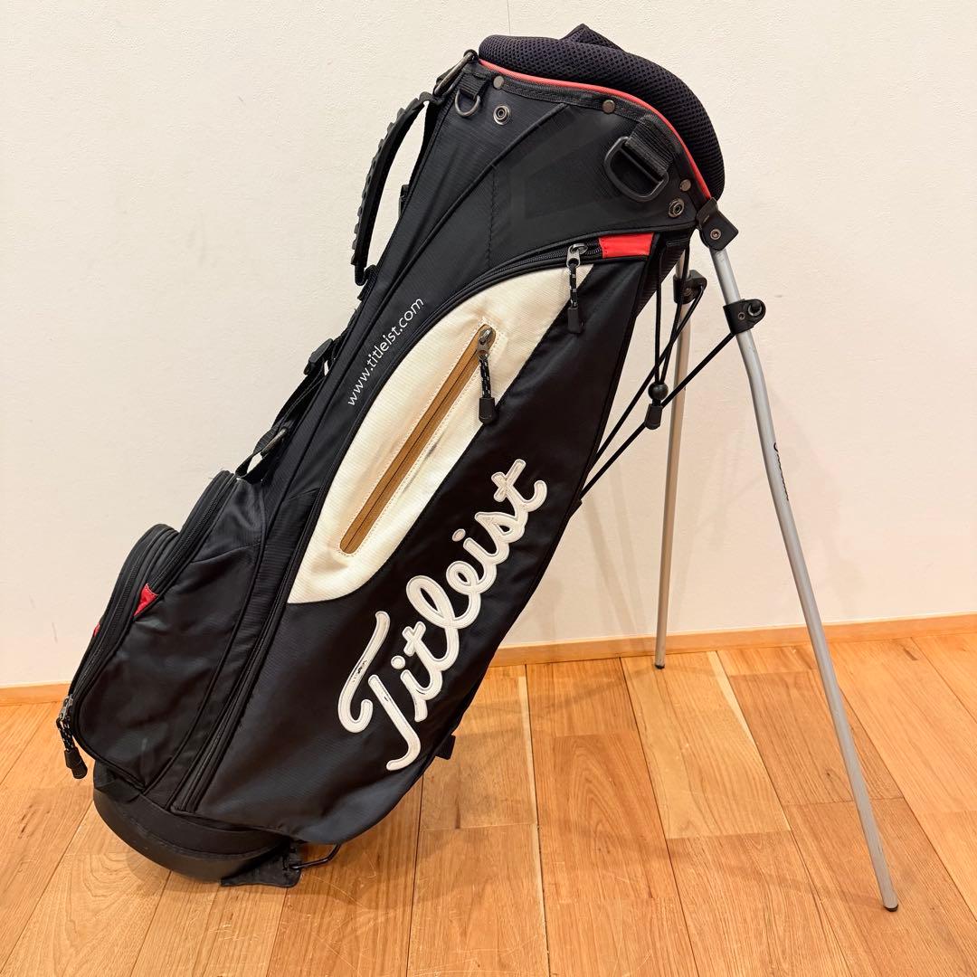 希少 廃盤品 Titleistタイトリスト キャディバッグ スタンド式 超軽量