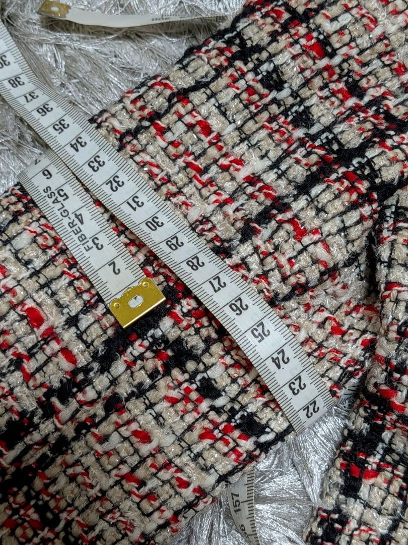 【未使用】sov.　ツイードジャケット&パンツ　セットアップ