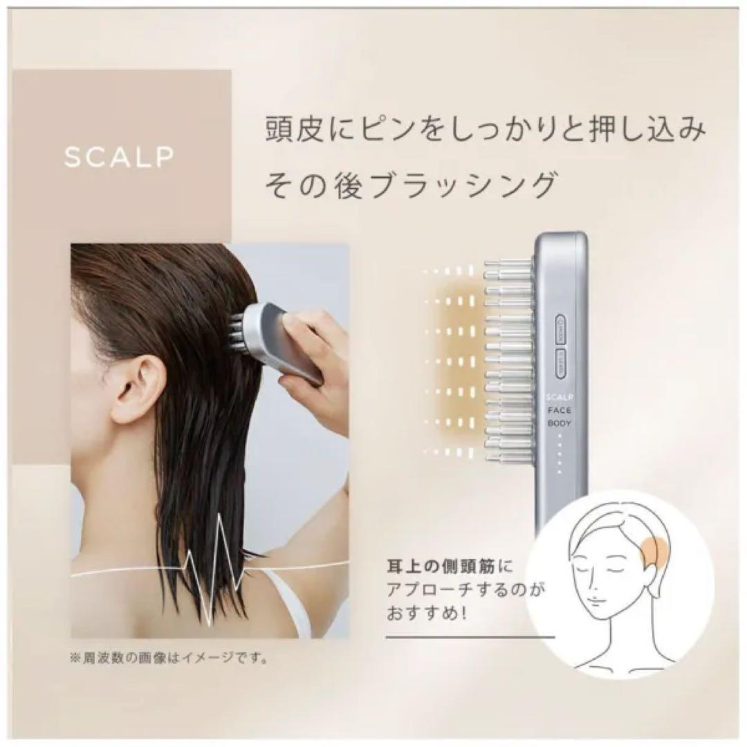 SALONIAサロニアEMSリフトブラシ SAL22206SL EMS美顔器