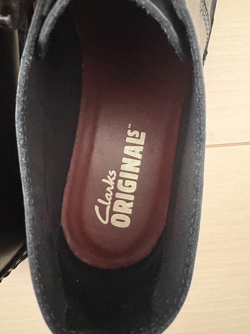 さくらClarks Originals ブラックシューズ