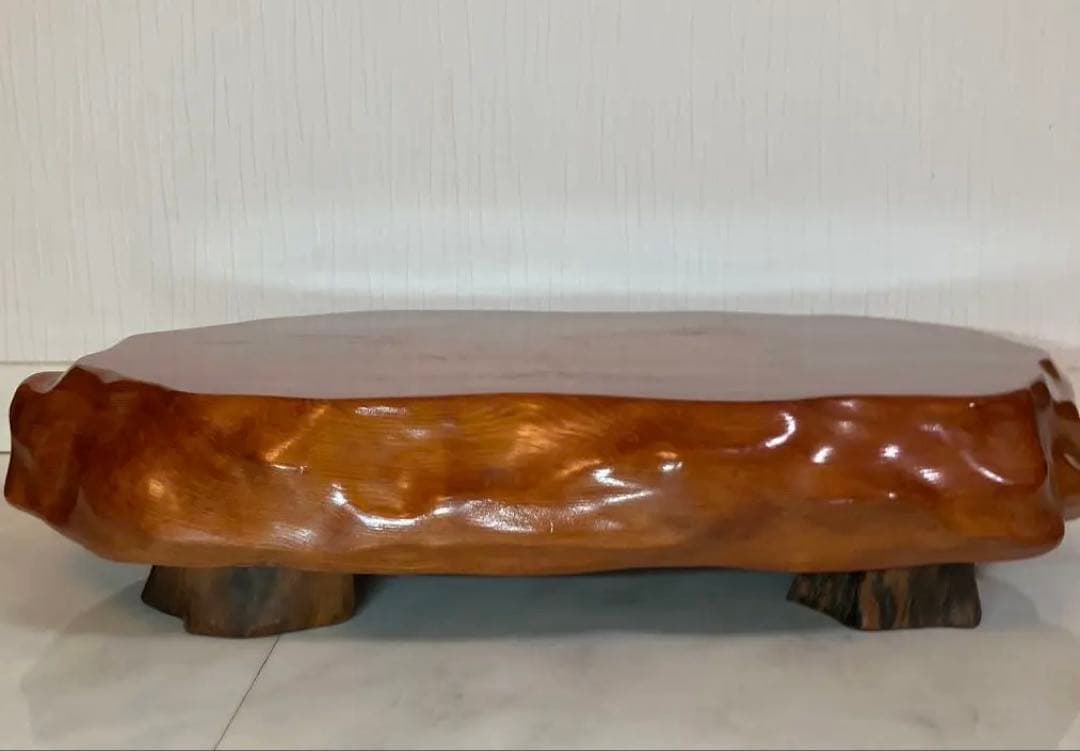 屋久杉　脚付　飾り台　世界遺産　屋久杉工芸品　 花台　屋久杉　希少材