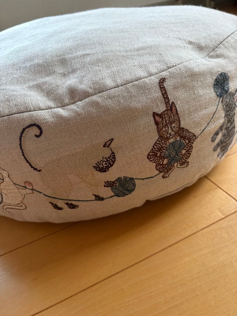 オルネコCoral & Tusk × Orneko ネコベッドラウンドクッション