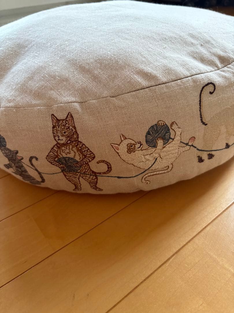 オルネコCoral & Tusk × Orneko ネコベッドラウンドクッション