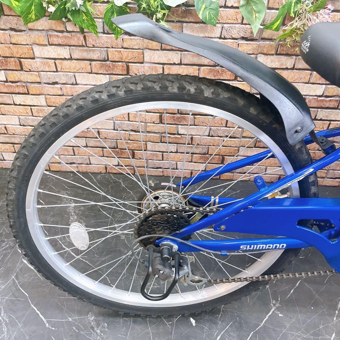 【91】子供用自転車 子供車 2ITECHNOLOGY ブルー 24インチ