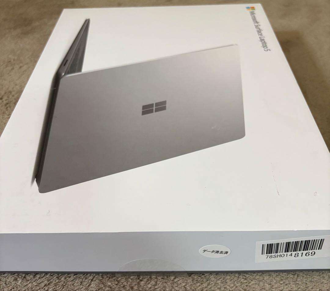【準新品・12世代】Surface Laptop5 8G/512G Office