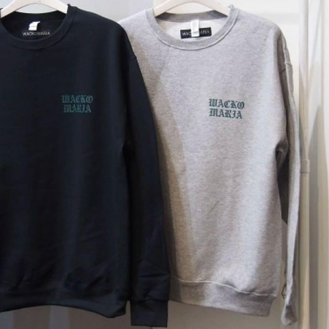 WACKOMARIA ワコマリア　スウェット　グレーグリーンLサイズ　新品