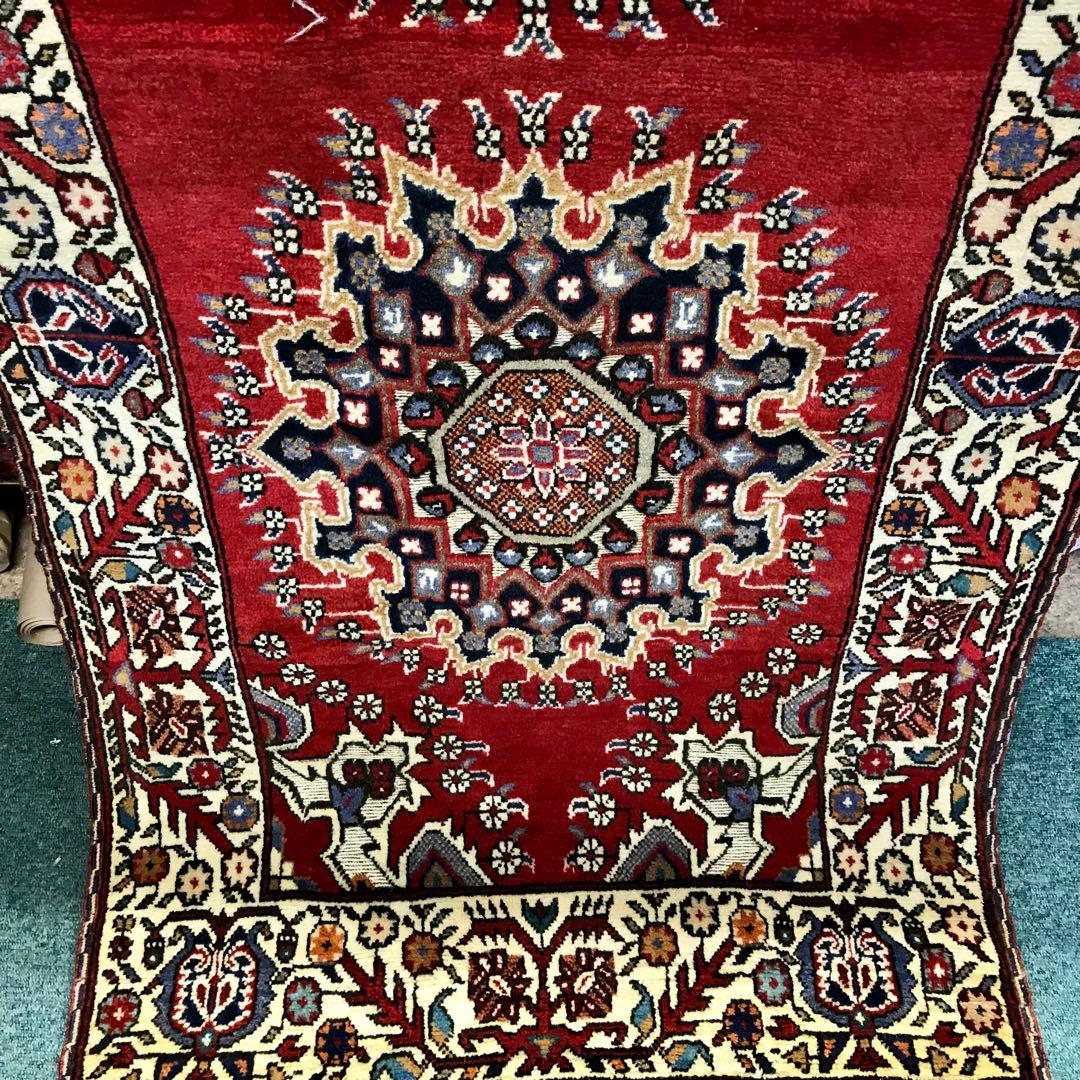 ペルシャ ヘラティウール ラグ/サイズ:80c195cm…. ..rb3。