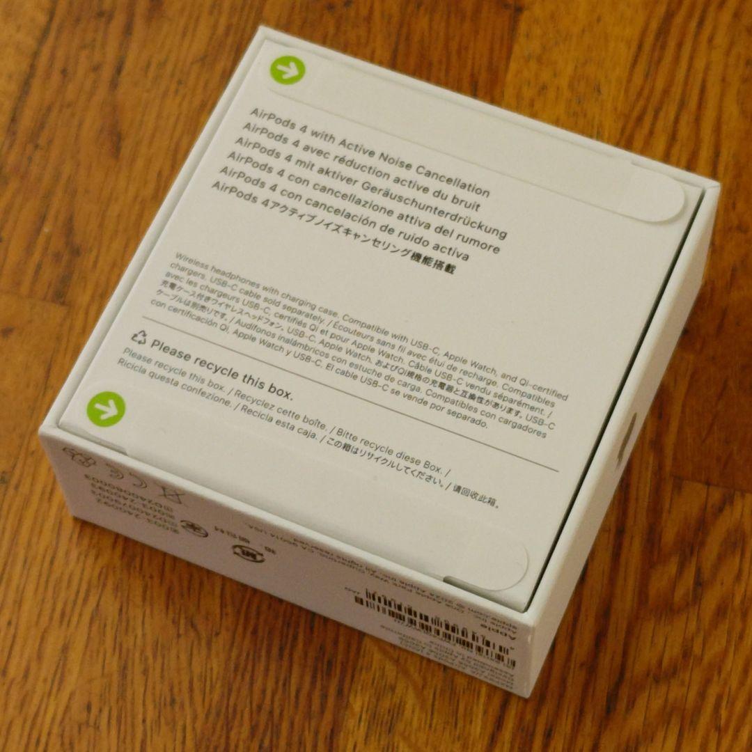 AirPods 4 アクティブノイズキャンセリング搭載 【新品】