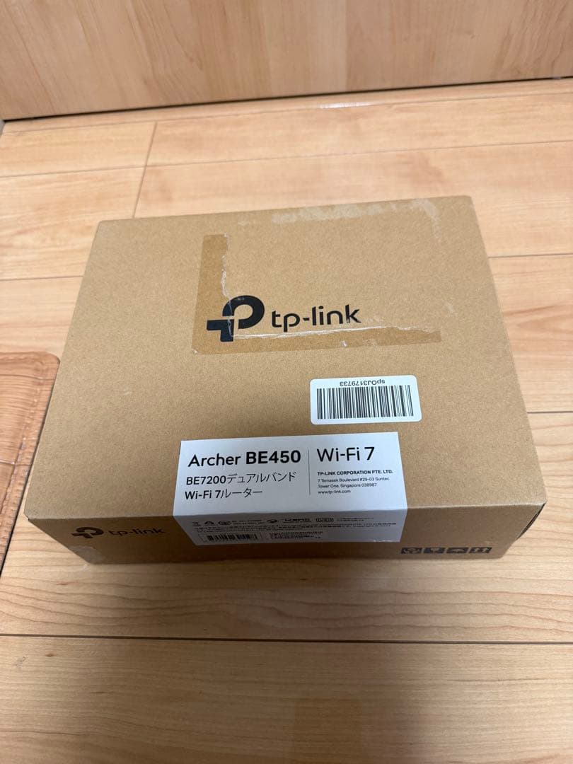 ルーター・ネットワーク機器 BE-450 wi-fi7 TP-LINK