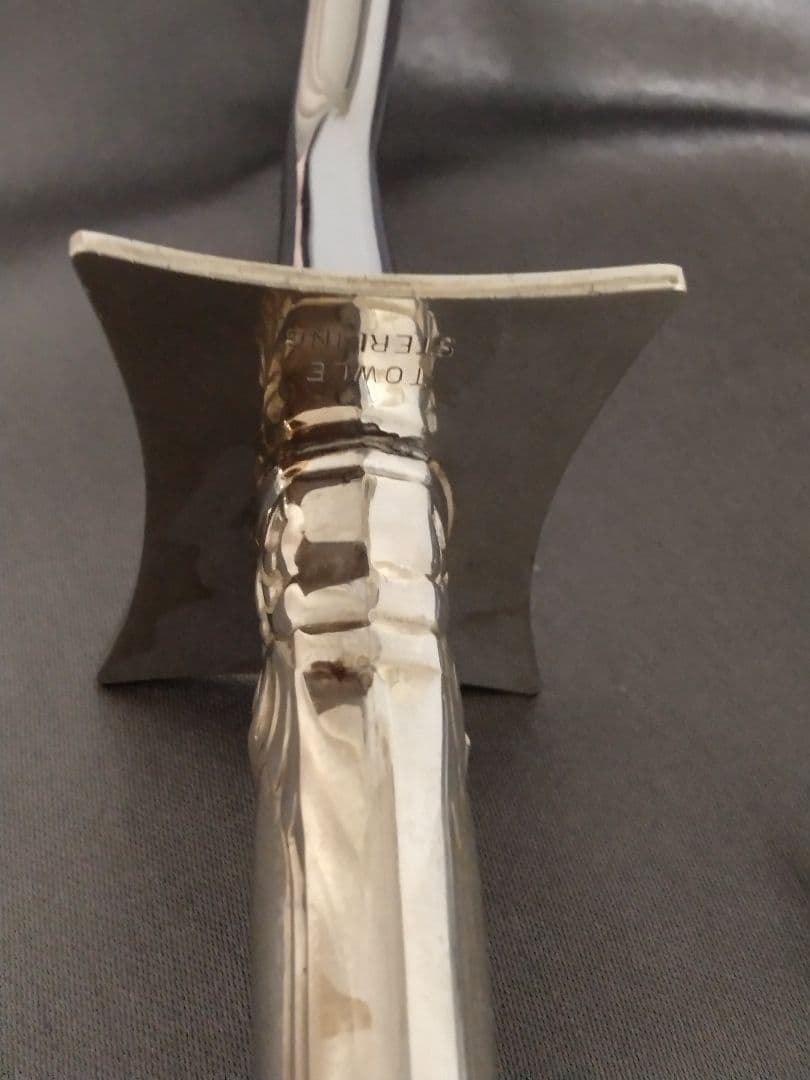 【純銀ハンドル】 カービングナイフ&フォーク