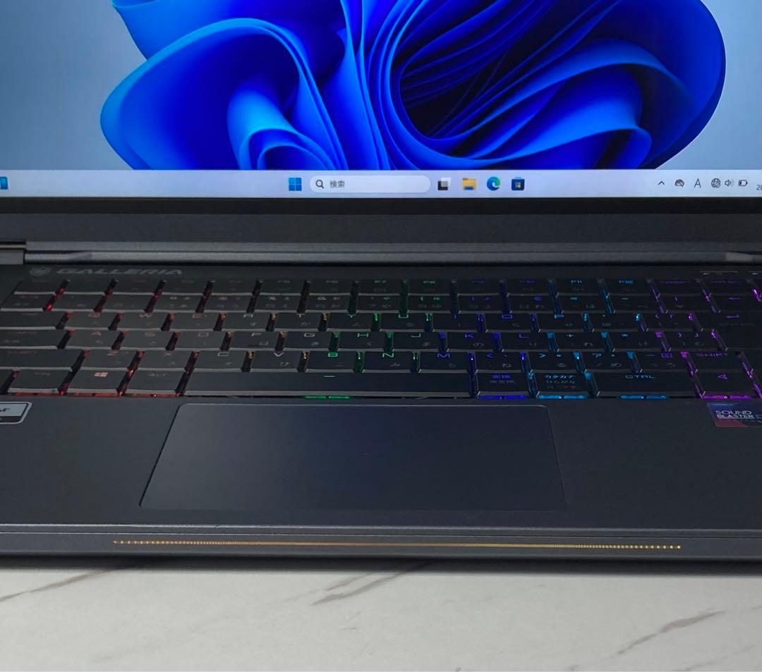 Windowsノート本体 Galleria GCR1660TGF i7-9750H GTX1660Ti