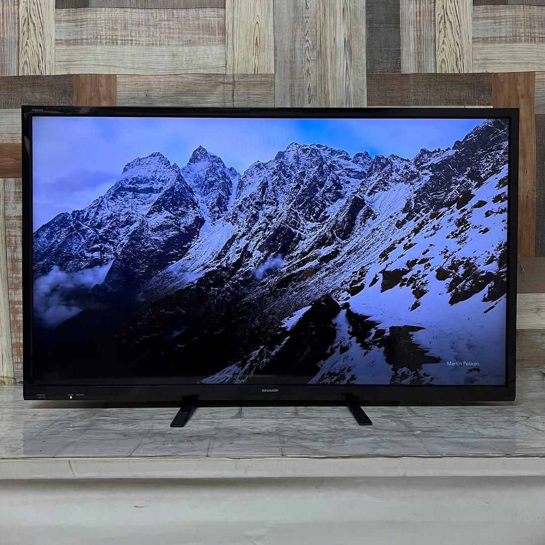 即日受渡❣️全国送料込シャープ40型液晶テレビ Wチューナー外付HDD裏番組録画