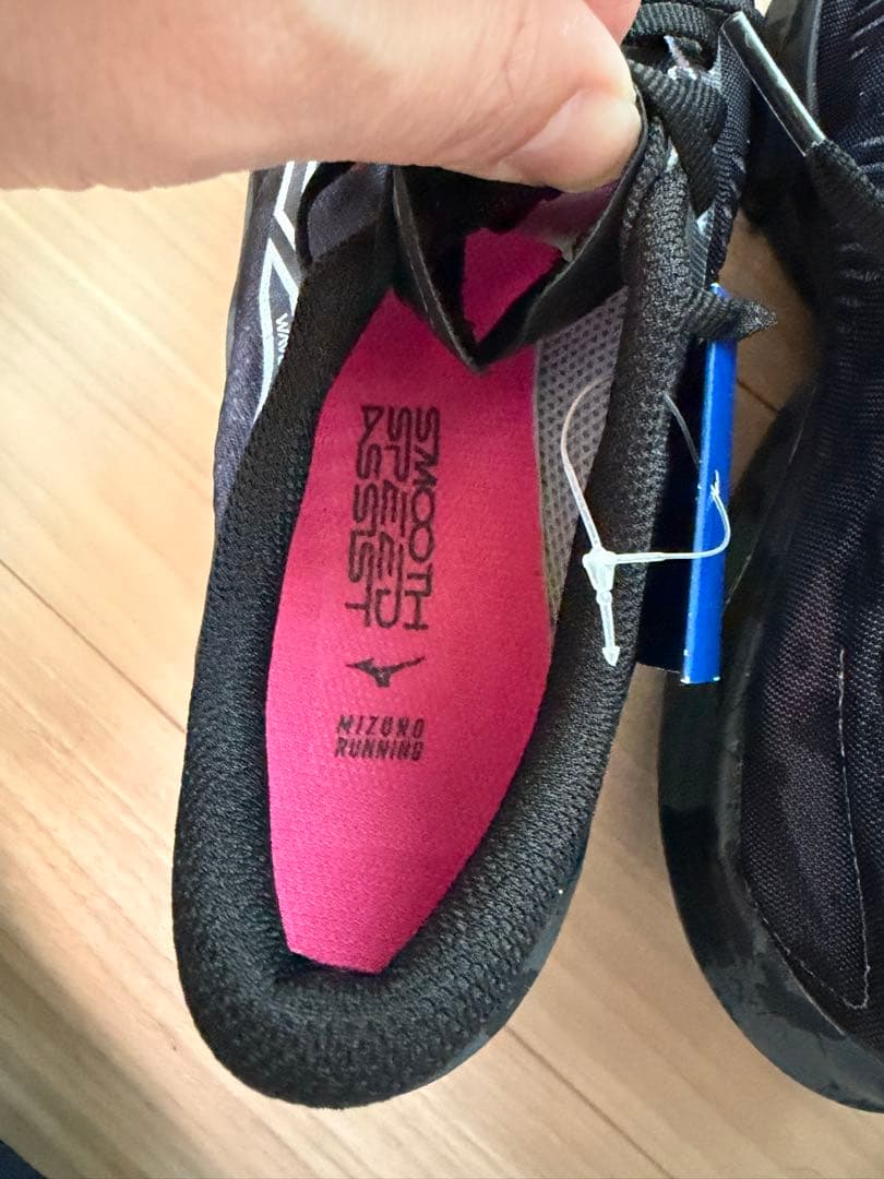Mizuno Smooth Speed Assist ブラック/ピンク25.5