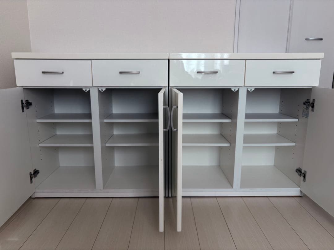 【送料込み匿名】NITORI 食器棚　コパン　幅80cm奥行き40cm 1点