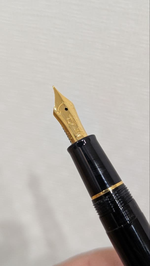 SAILOR 1019万年筆 14kブルー（紺）K. Oda刻印付き