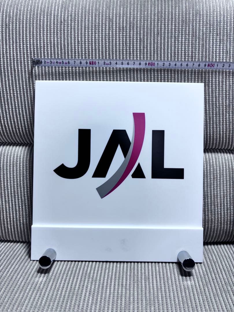 ［レア］JAL 旧ロゴ プレート