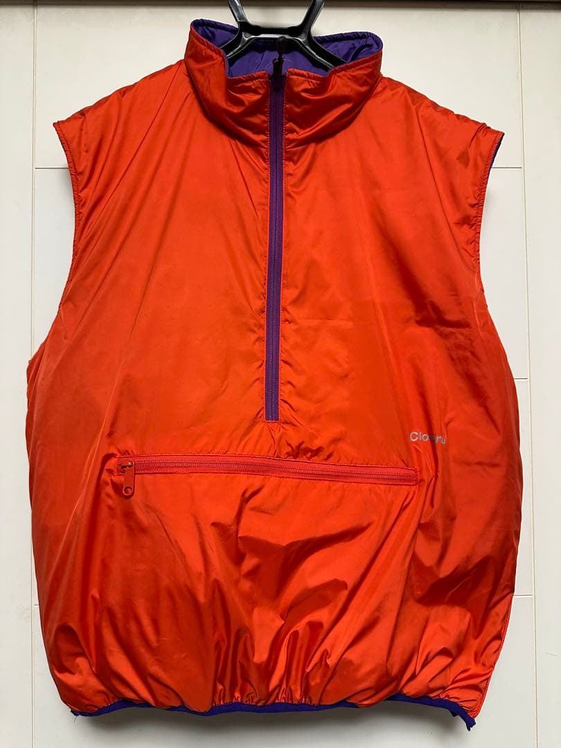 ⭐︎新品未使用⭐︎cloveru リバーシブルアノラックベスト パープルL