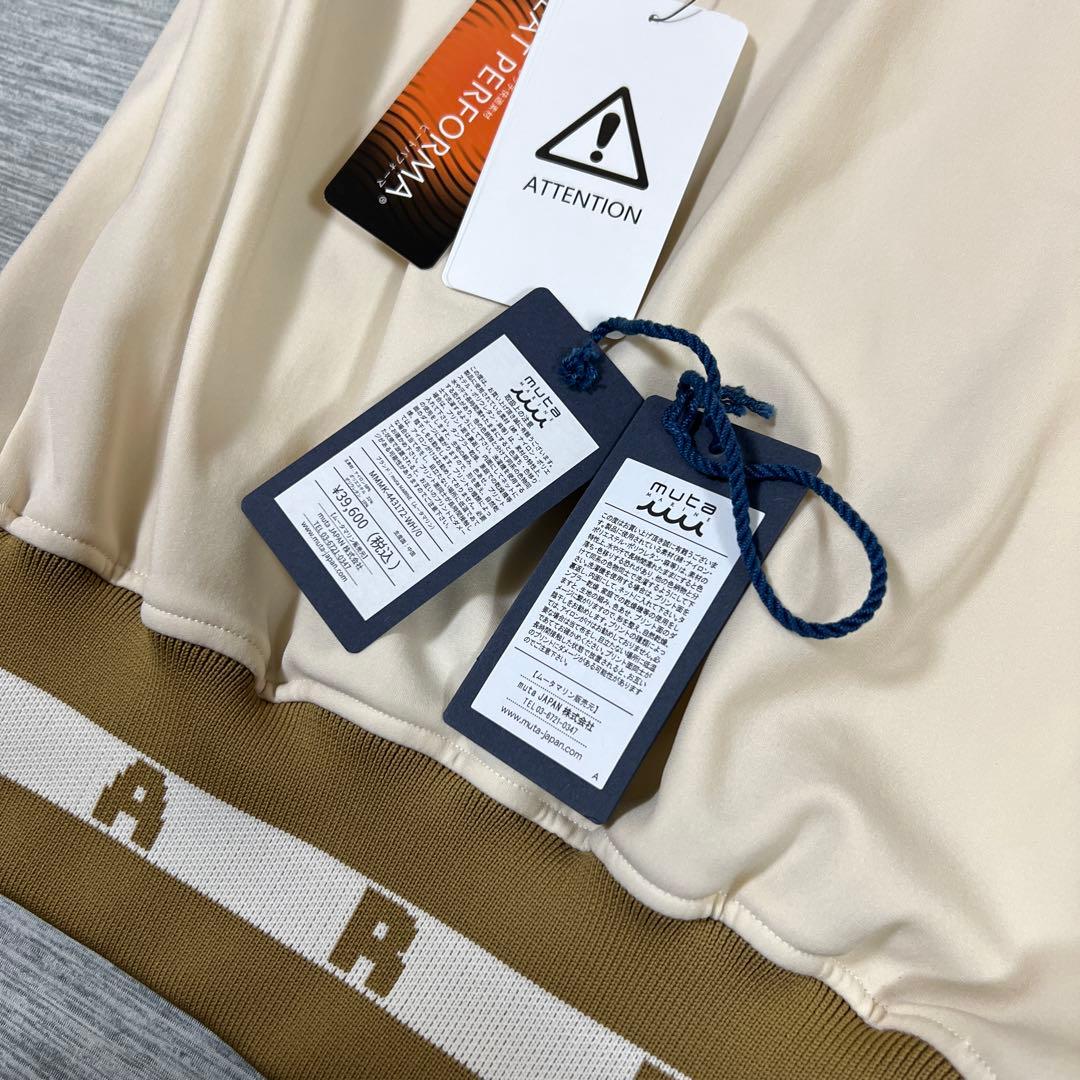 新品　muta ヒートパフォーマ ジップアップブルゾン