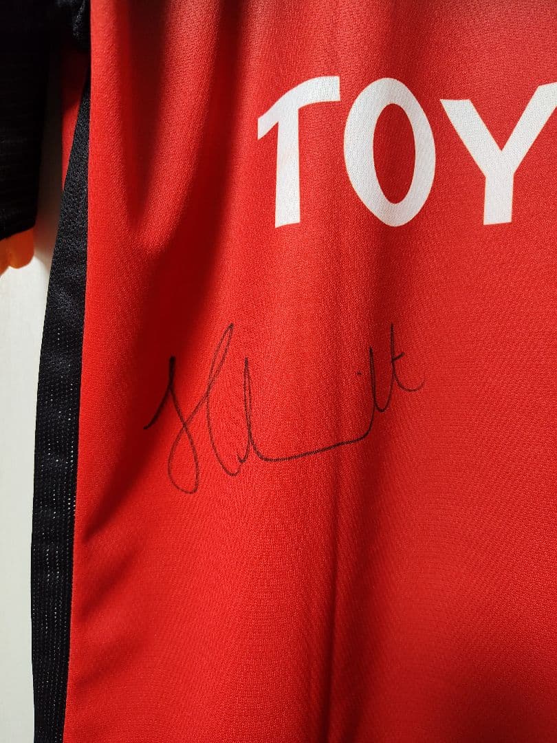 名古屋グランパス シミッチ選手 支給品 公式戦着用 ユニフォーム 直筆サイン入り