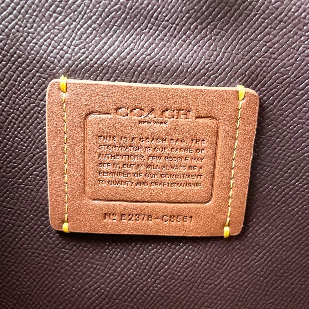コーチ COACH ハンドバッグ ウィロウ トート 24 ティーローズ ほぼ新品