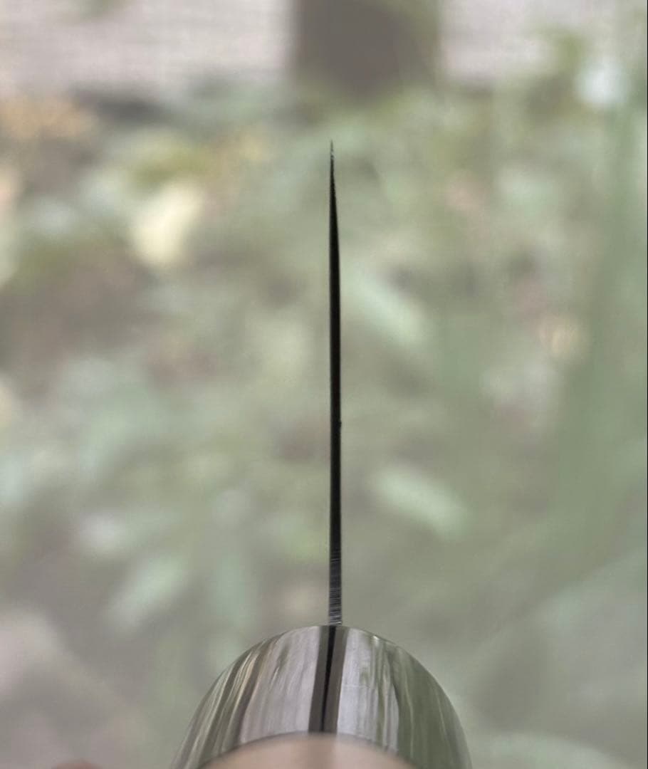 堺打刃物　薄口　中華包丁　210mm 7寸　白鋼　包丁　和包丁　未使用　菜切