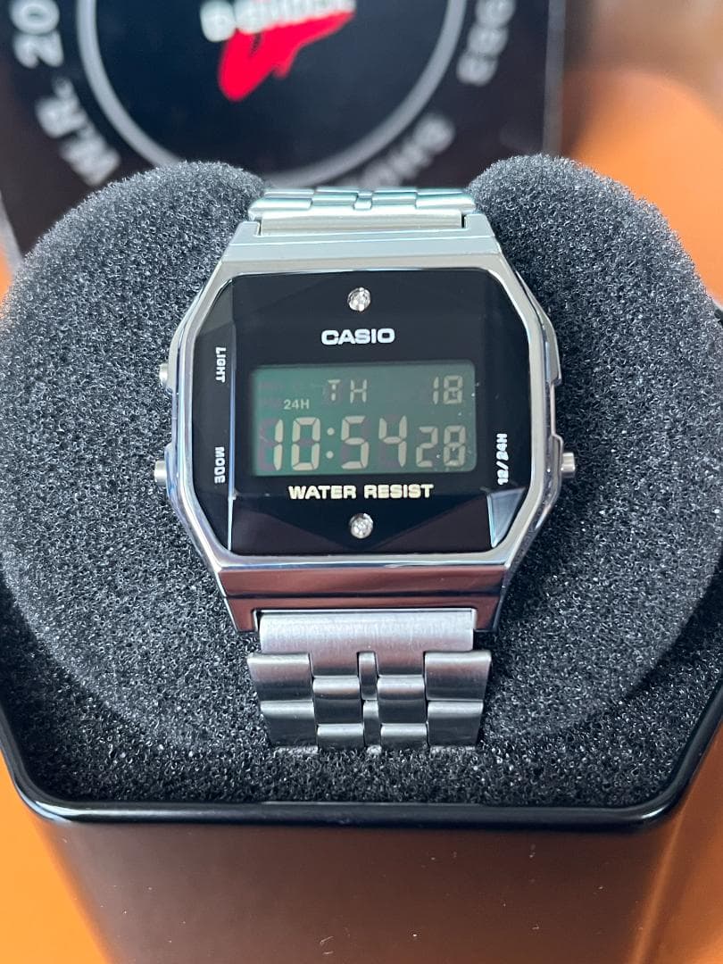CASIO デジタルA159W ダイヤ