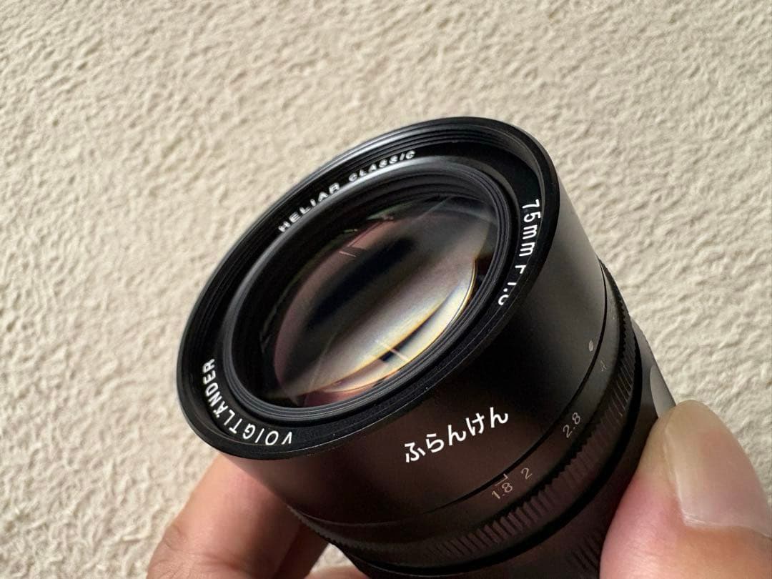 美品 Leica M Heliar classic 75mm f1.8 元箱
