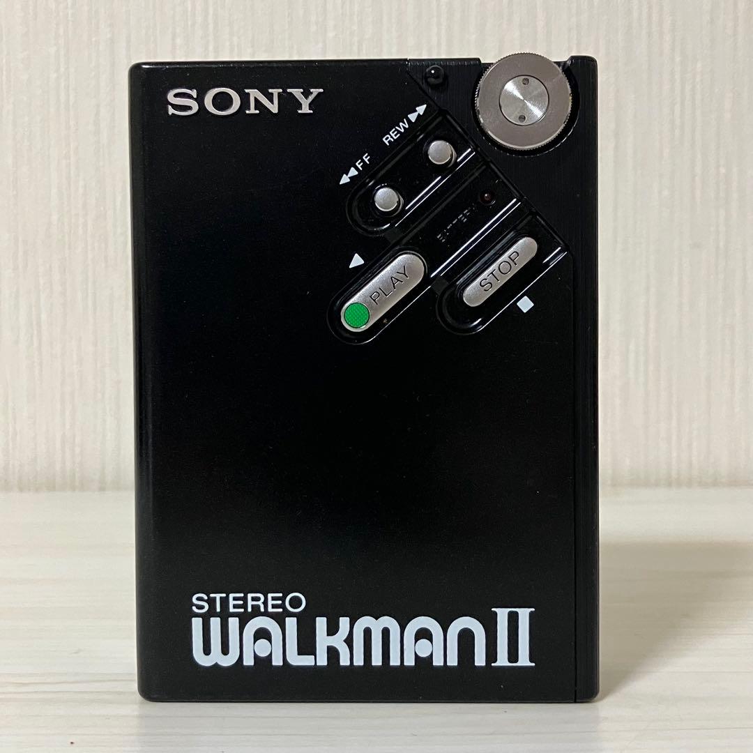 ジャンク 昭和レトロ　SONY WALKMAN II ウォークマン　元箱あり