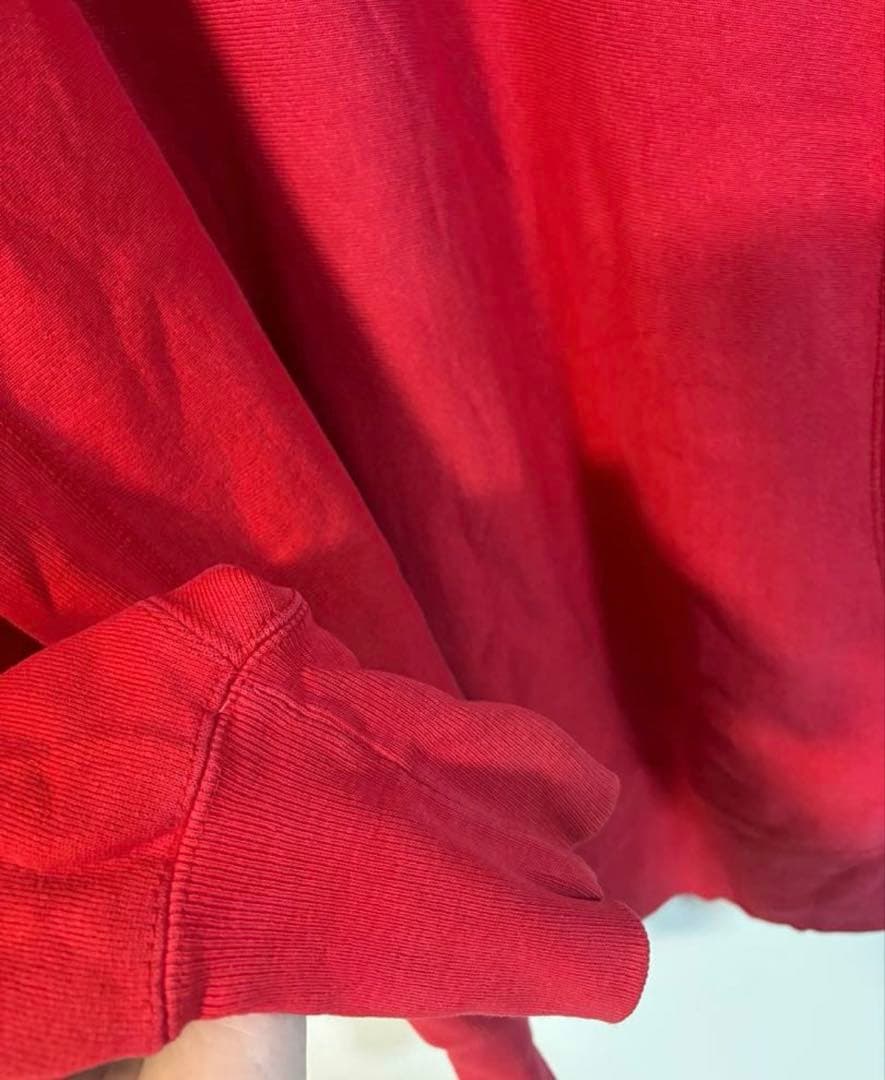 ホ*オ様 90s Champion チャンピオン リバースウィーブ 赤 フェード