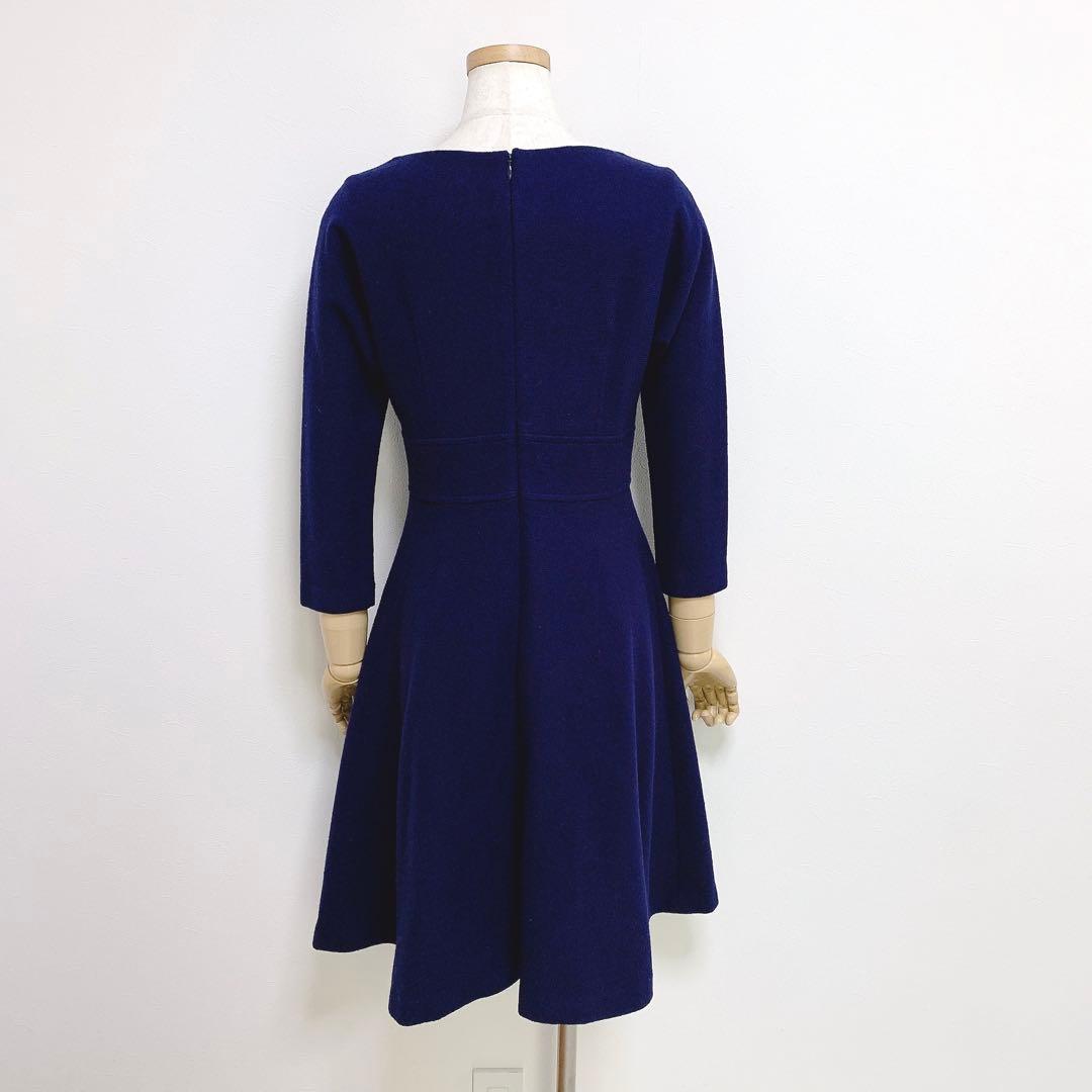 【美品✨】定価40,000円❤️ダイアグラム ✨サイズ36✨ウールワンピース