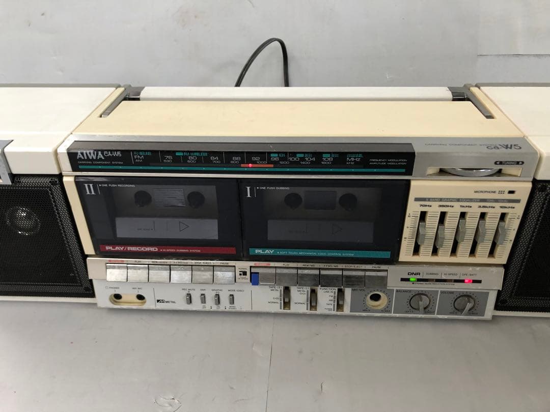 ビンテージ　AIWA CA-W5動作訳あり(I96)