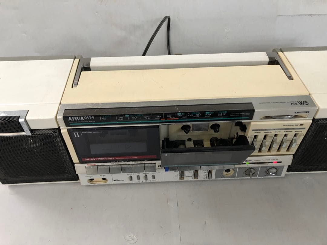 ビンテージ　AIWA CA-W5動作訳あり(I96)