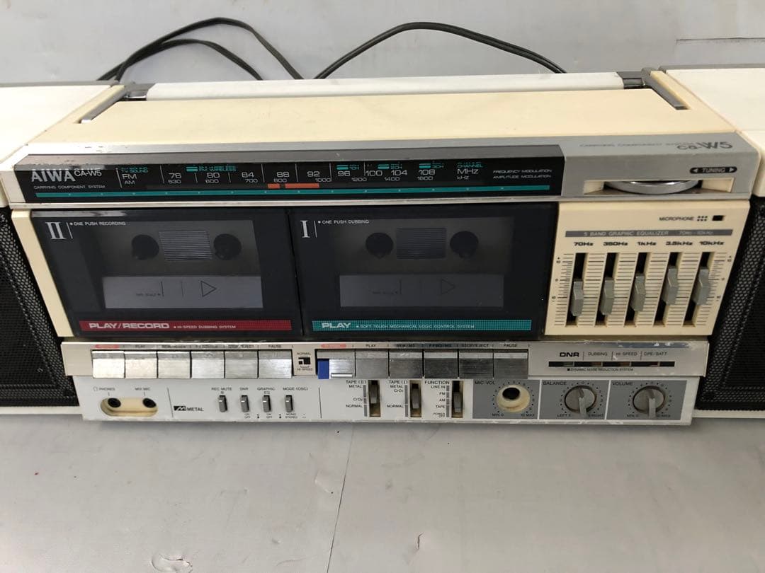 ビンテージ　AIWA CA-W5動作訳あり(I96)