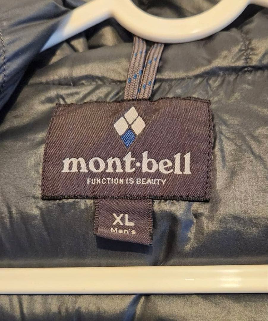 mont-bell ブラック ダウンジャケット XL