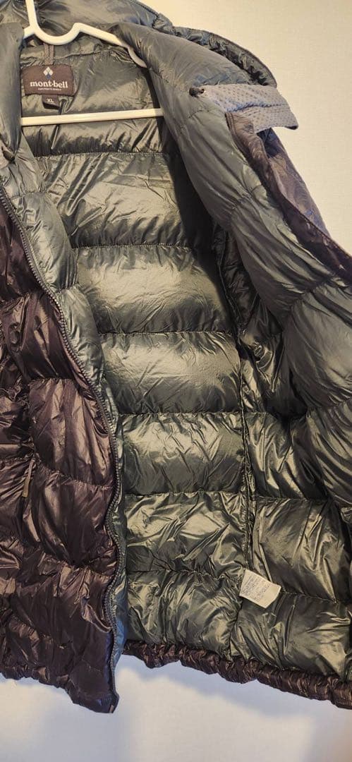 mont-bell ブラック ダウンジャケット XL