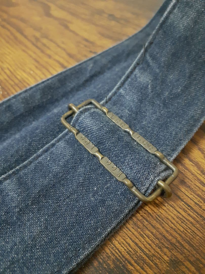 30'S 復刻　Lee　オーバーオール　ローバック　JELT DENIM