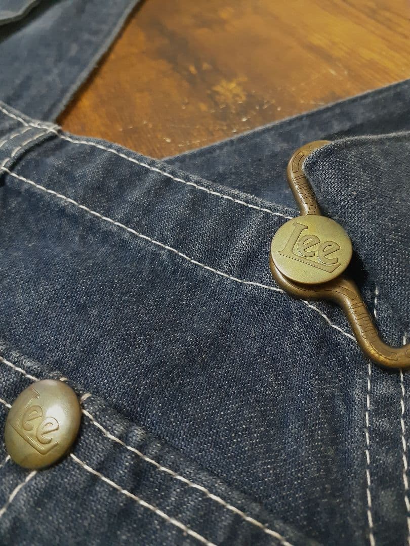 30'S 復刻　Lee　オーバーオール　ローバック　JELT DENIM