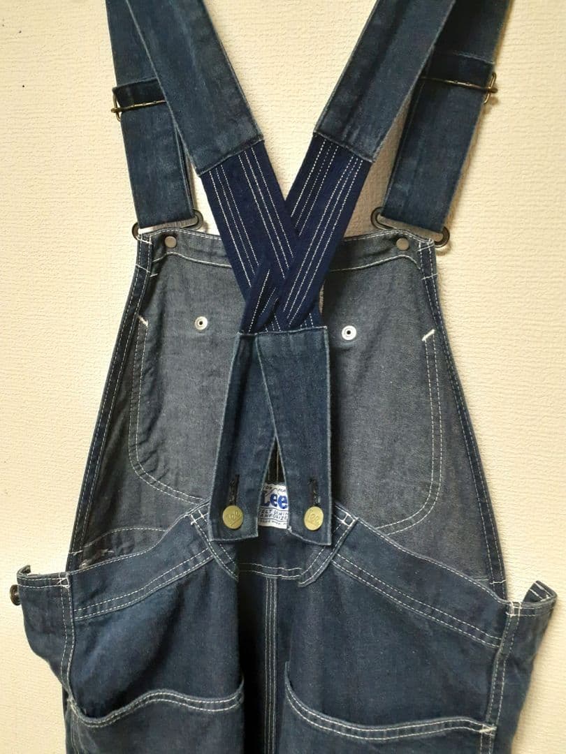 30'S 復刻　Lee　オーバーオール　ローバック　JELT DENIM